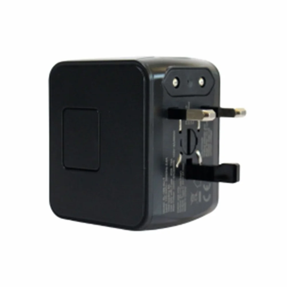Adaptador De Tomada Universal Com Entrada Usb Preto