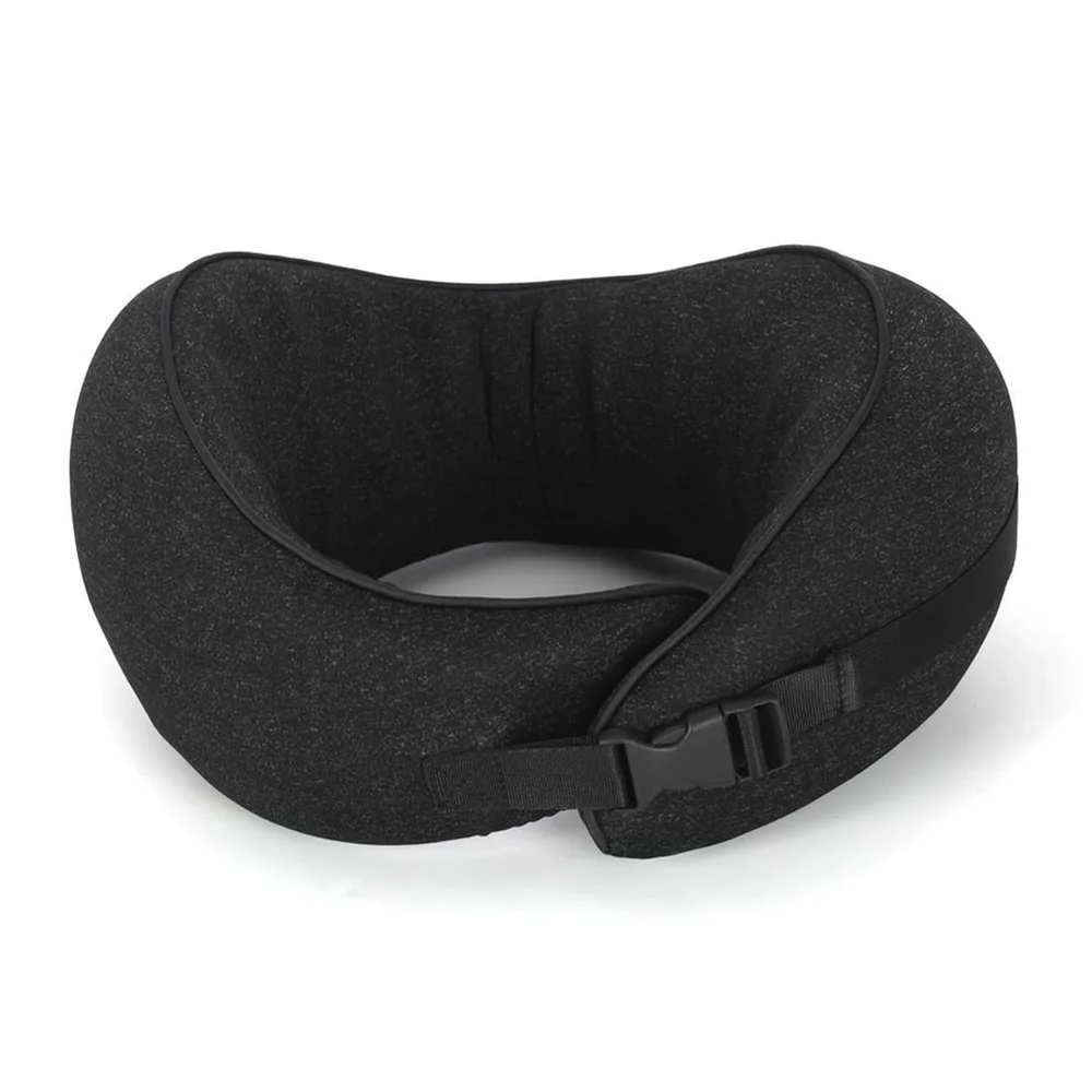 Almofada De Pescoço Com Case Para Guardar Preto