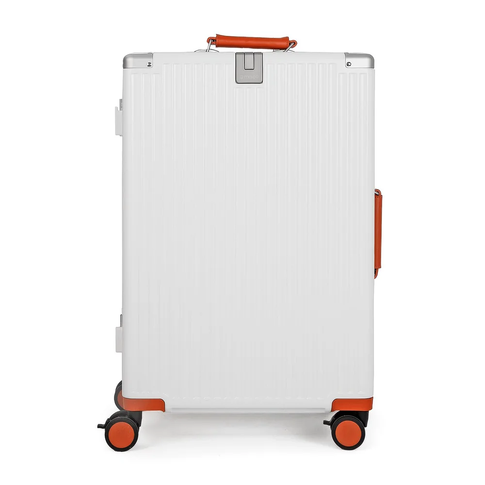 Mala De Viagem Média 23 Kg Policarbonato Capri Maloa Branco