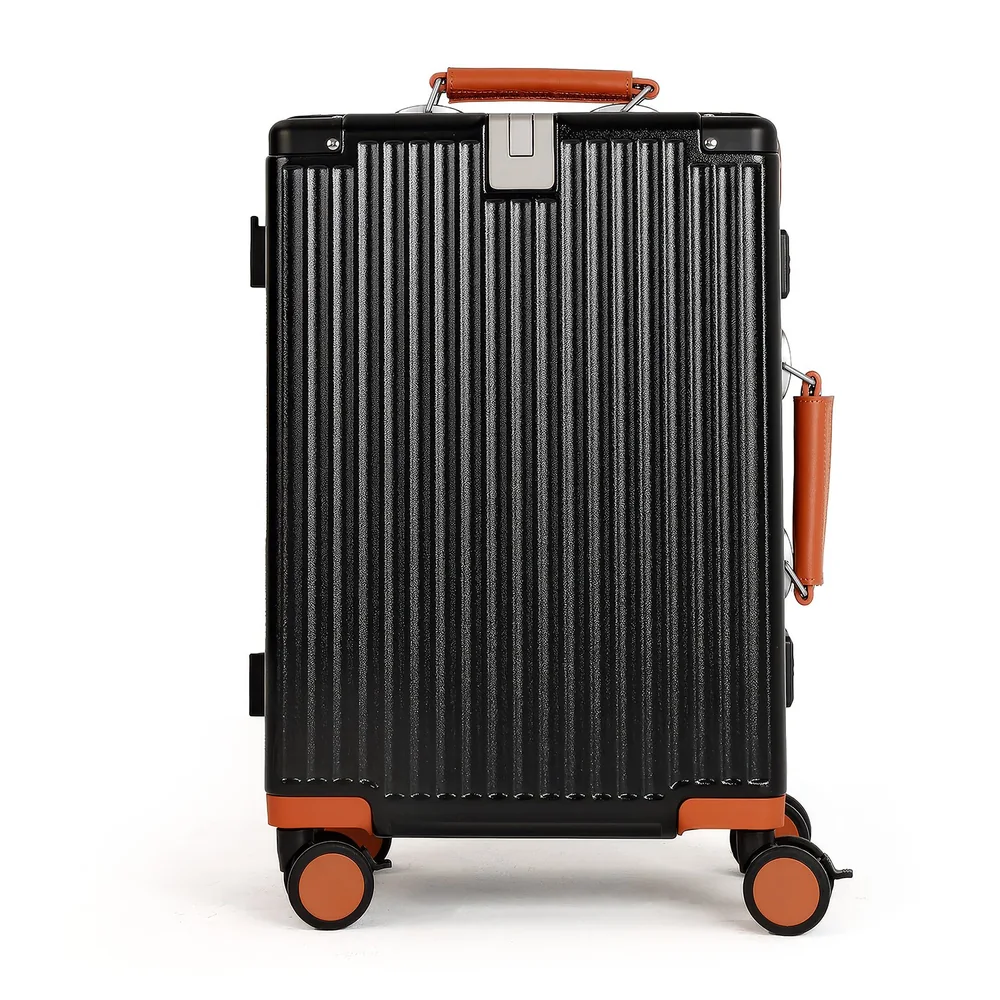 Mala De Viagem Pequena De Bordo 10 Kg Policarbonato Capri Maloa Preto