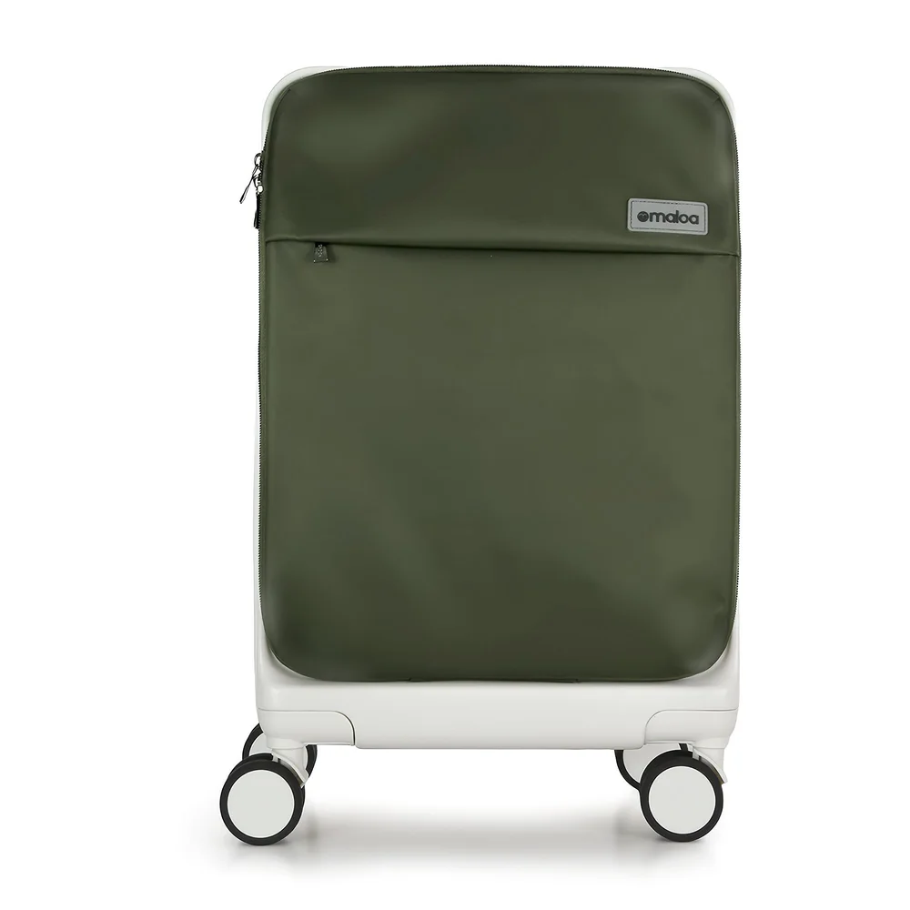 Mala De Viagem Pequena De Bordo 10 Kg Policarbonato Cuba Maloa Verde