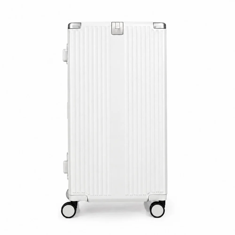 Mala De Viagem Baú Grande 32kg Policarbonato Holanda Maloa Branco