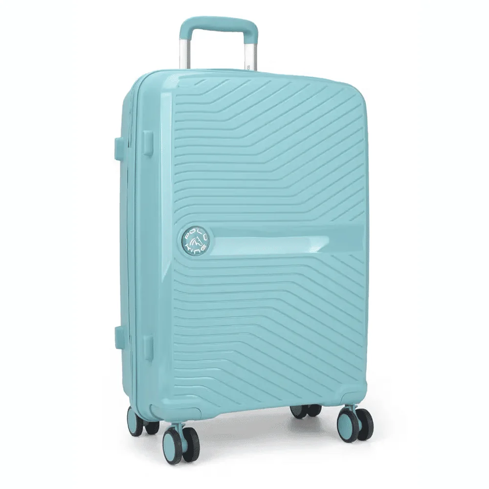 Mala De Viagem Grande 32kg em Polipropeleno Granada Azul com Expansor