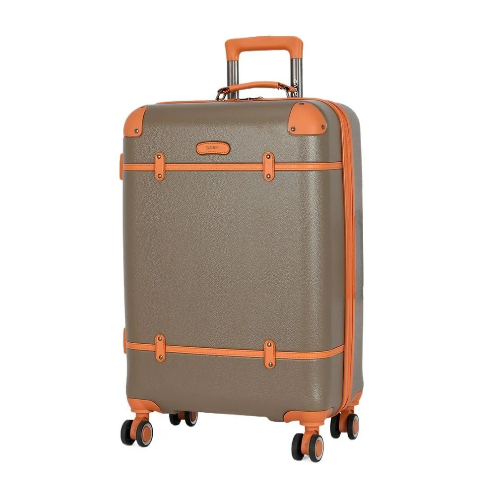 Mala De Viagem Pequena De Bordo 10 Kg Em Abs Atena Champanhe