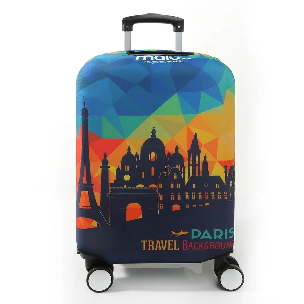 Capa De Mala Maloa Alça Tradicional Paris Travel
