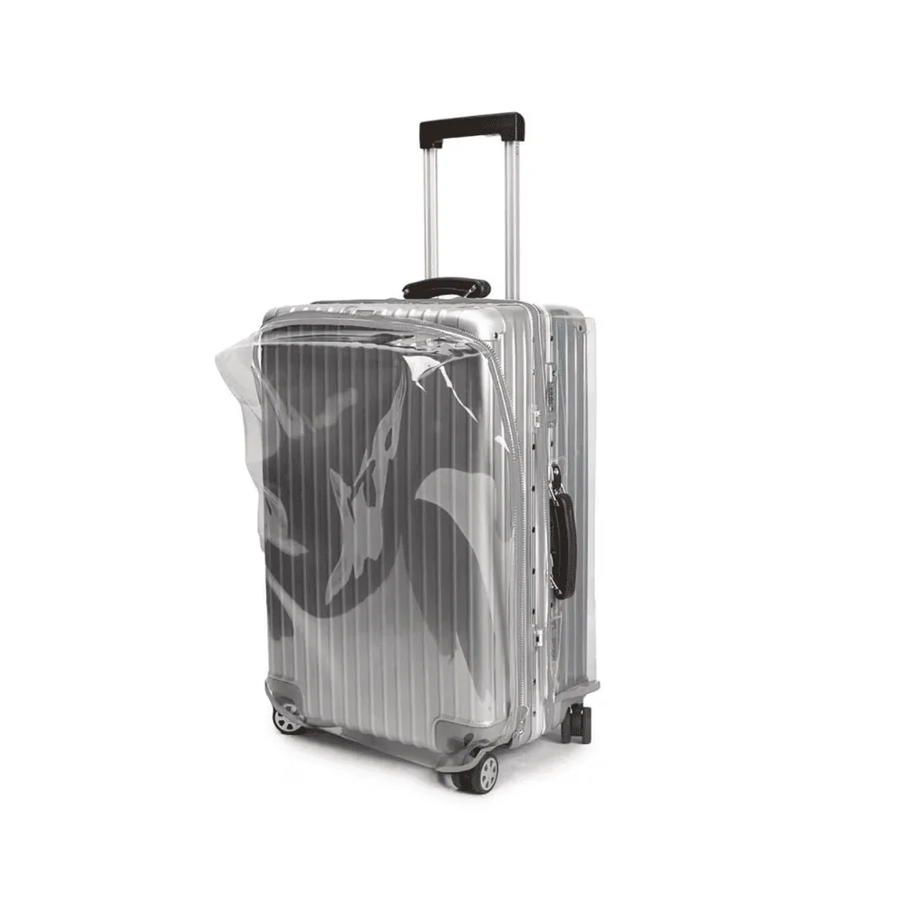 Capa De Mala Maloa Alça Tradicional Transparente Cinza G 32kg