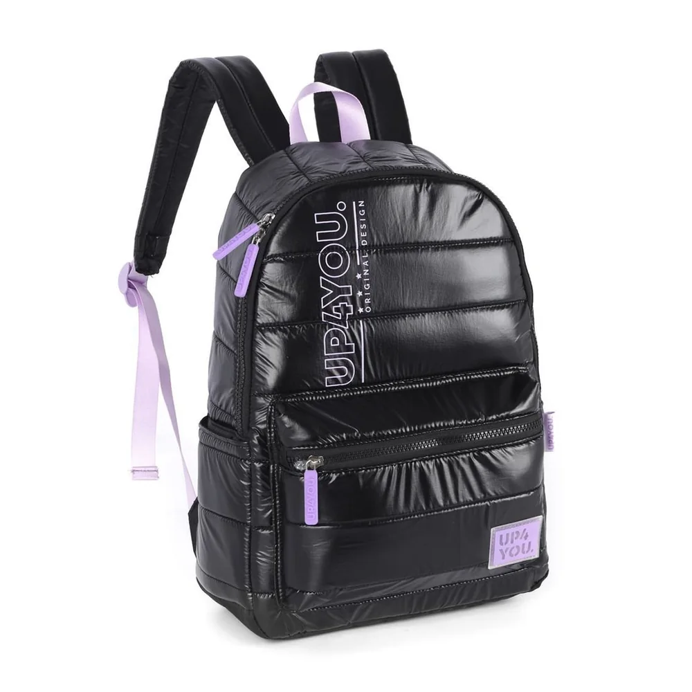 Mochila Escolar Juvenil Feminina Preto