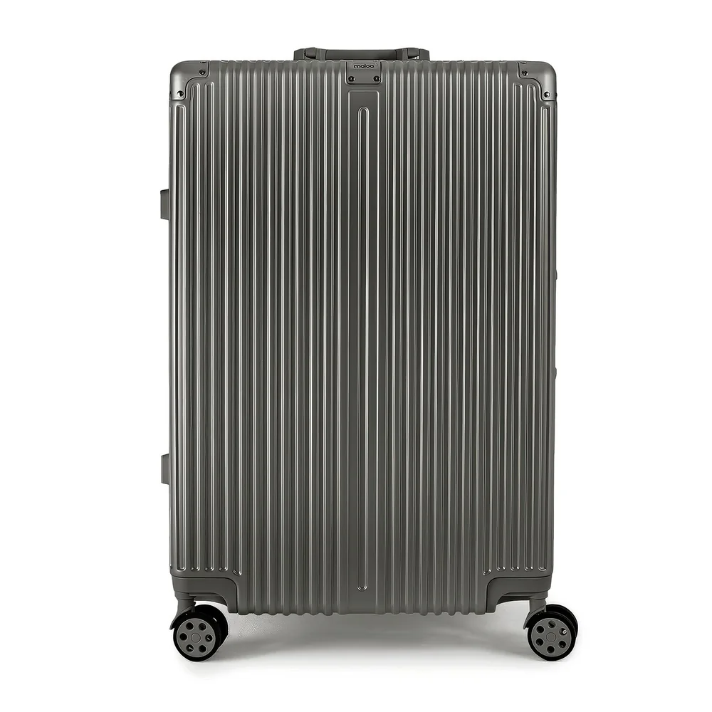 Mala De Viagem Grande 32kg Policarbonato Abs Noruega Maloa Chumbo