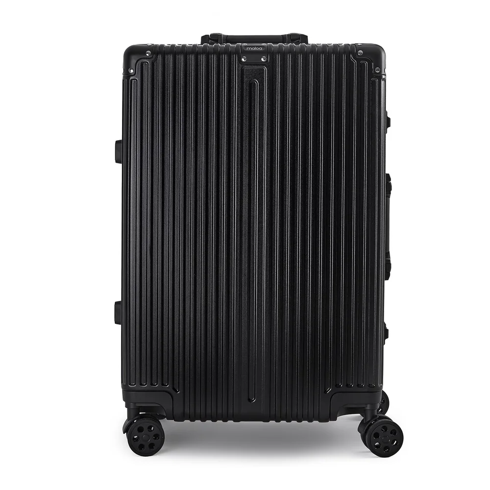 Mala De Viagem Pequena De Bordo 10kg Policarbonato Abs Noruega Maloa Preto
