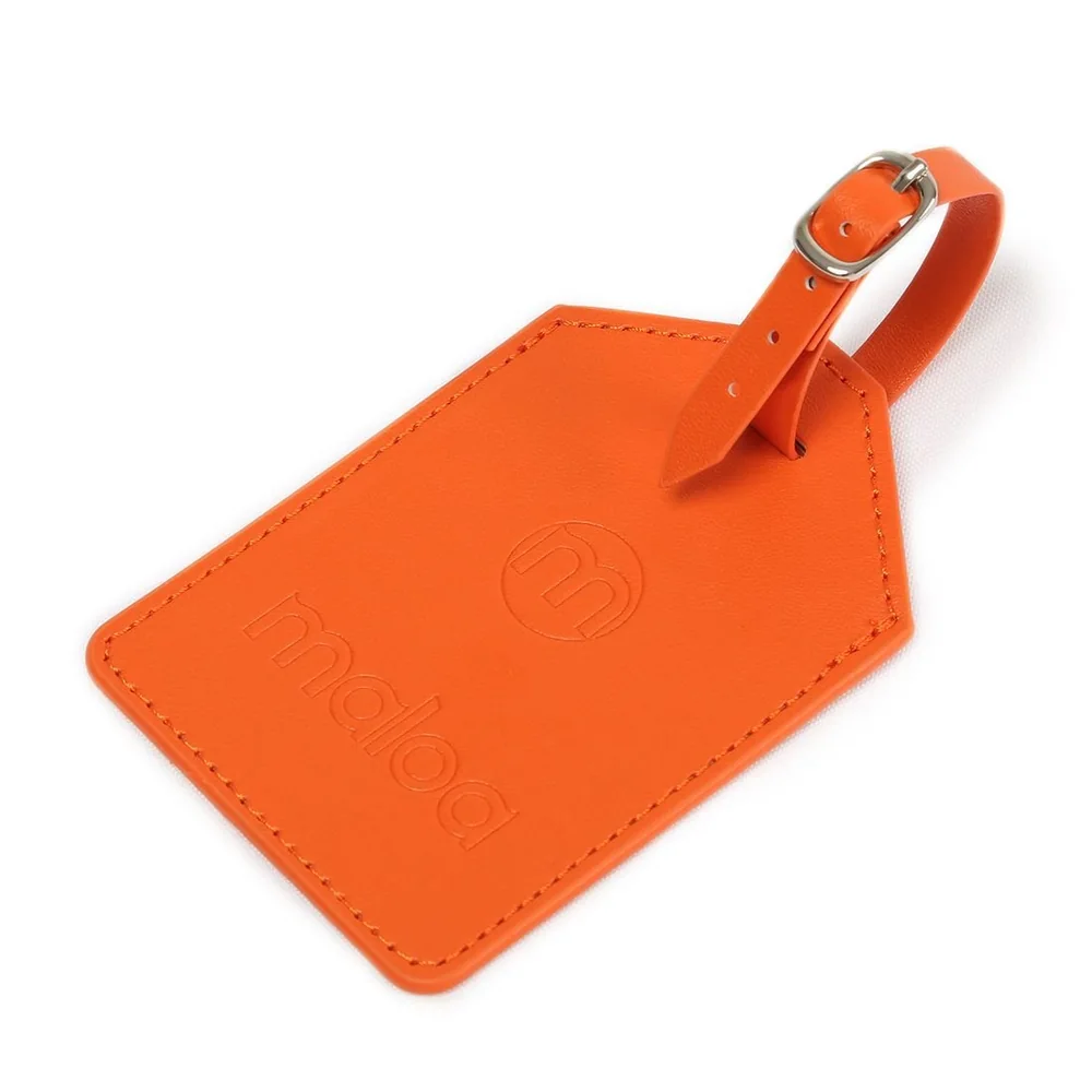 Tag Decorativa Para Bagagem Maloa Laranja