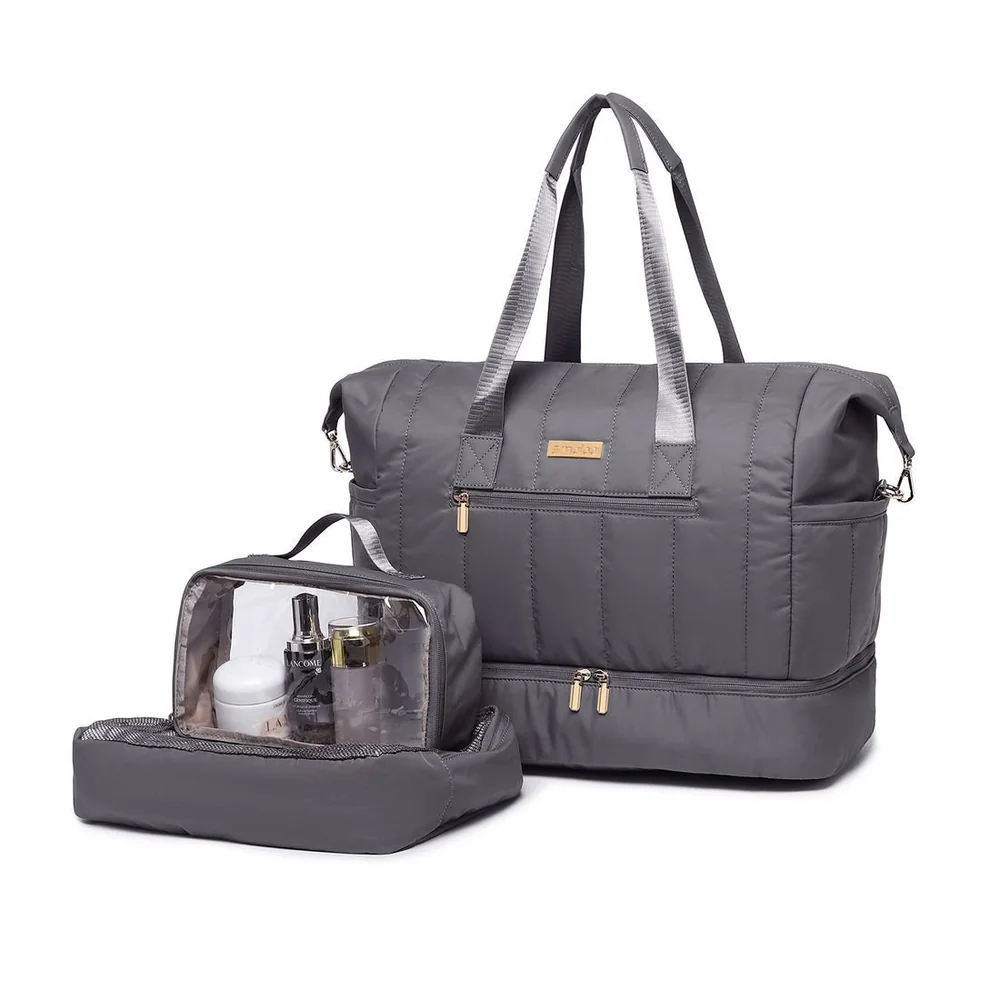 Bolsa De Viagem Em Poliéster Multifuncional Nomad Maloa Cinza